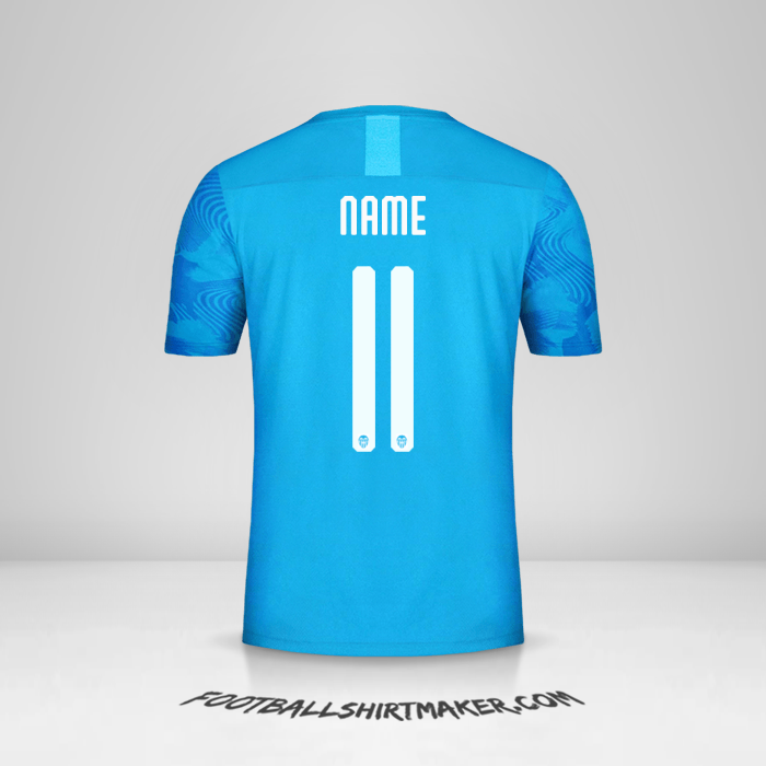 Shirt Valencia CF Cup 2019/20 Third -  name - 11