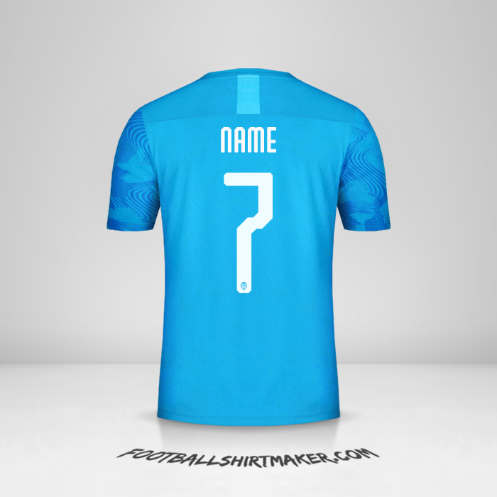 Shirt Valencia CF Cup 2019/20 Third -  name - 7