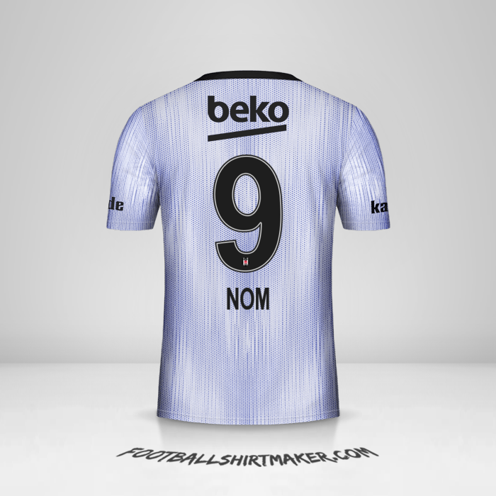Maillot Besiktas JK 2019/20 Troisième -  nom - 9