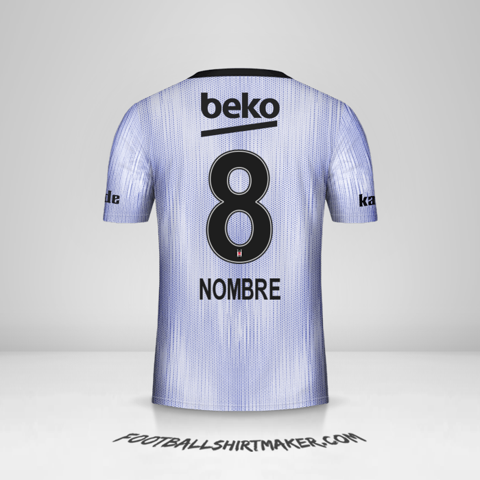 Jersey Besiktas JK 2019/20 Tercera -  nombre - 8