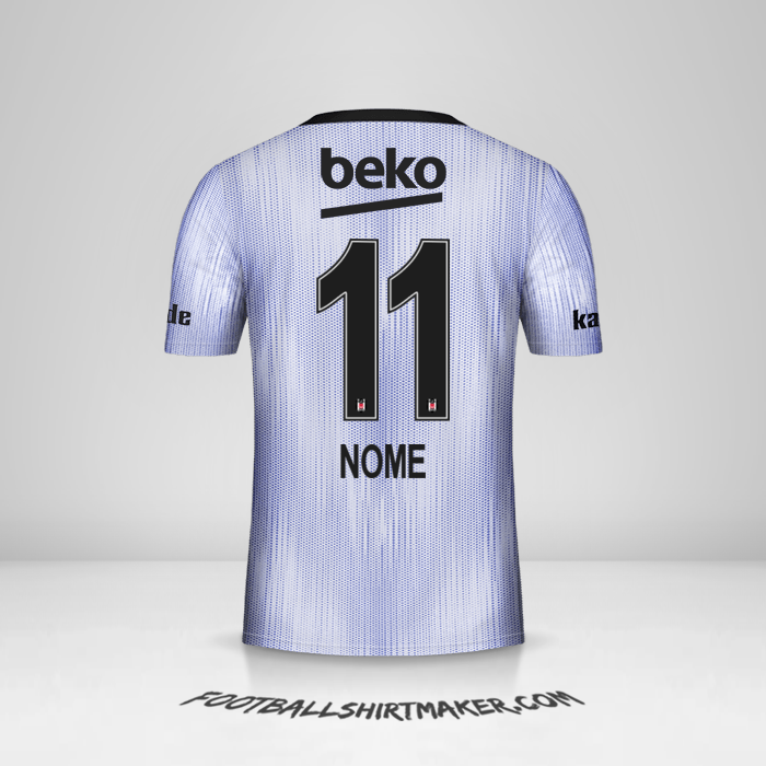 Camisola Besiktas JK 2019/20 Terceira -  nome - 11