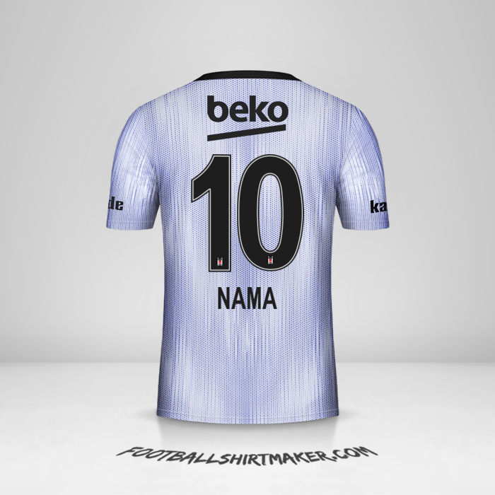 Jersey Besiktas JK 2019/20 Ketiga -  nama - 10