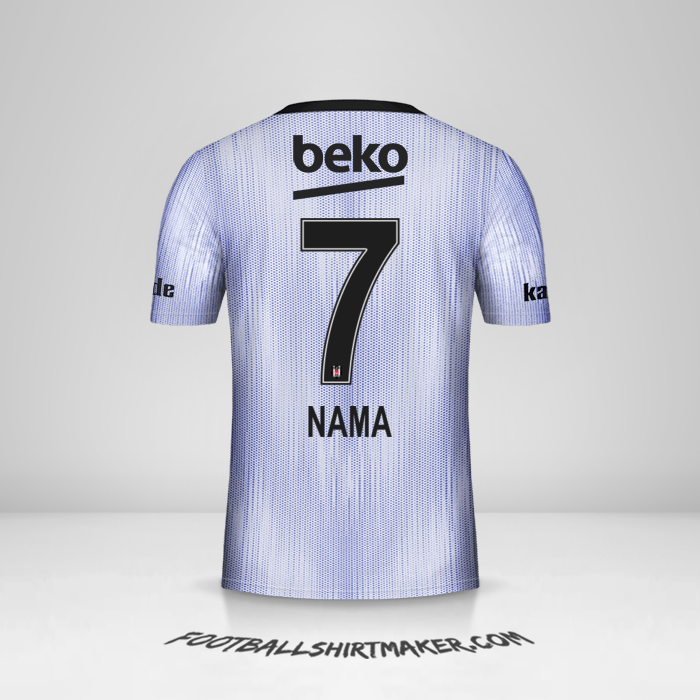 Jersey Besiktas JK 2019/20 Ketiga -  nama - 7
