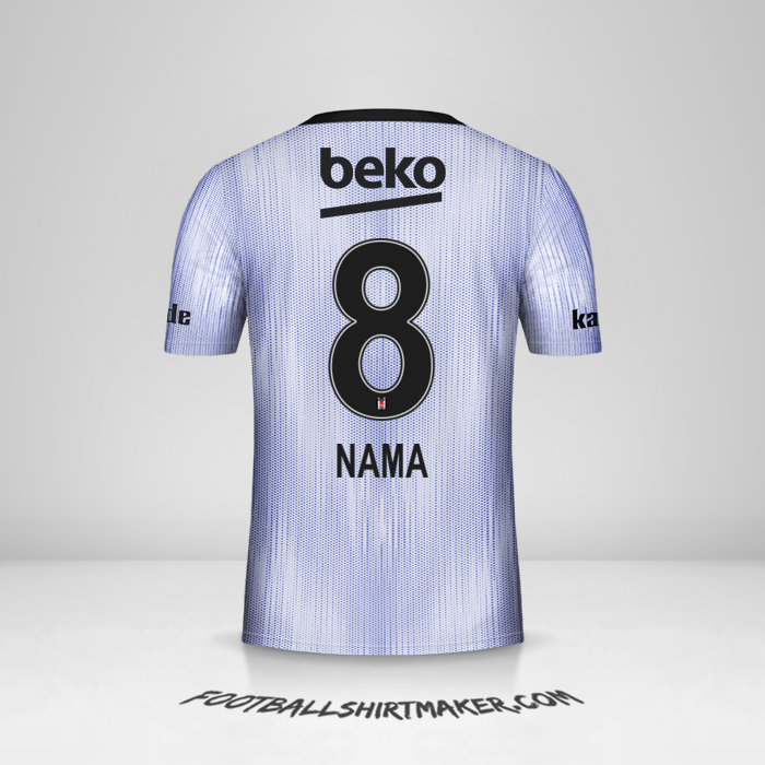 Jersey Besiktas JK 2019/20 Ketiga -  nama - 8