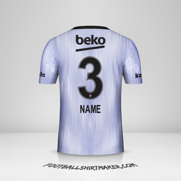 Trikot Besiktas JK 2019/20 Dritte -  name - 3