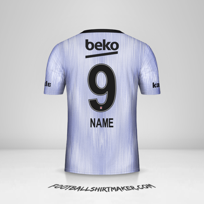 Trikot Besiktas JK 2019/20 Dritte -  name - 9