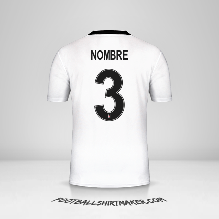 Camiseta Besiktas JK Cup 2019/20 -  nombre - 3