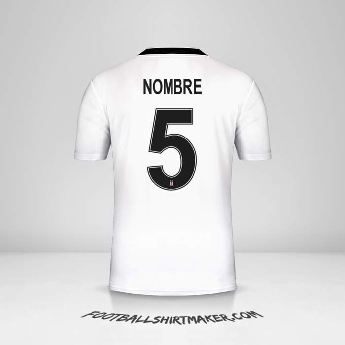 Jersey Besiktas JK Cup 2019/20 -  nombre - 5