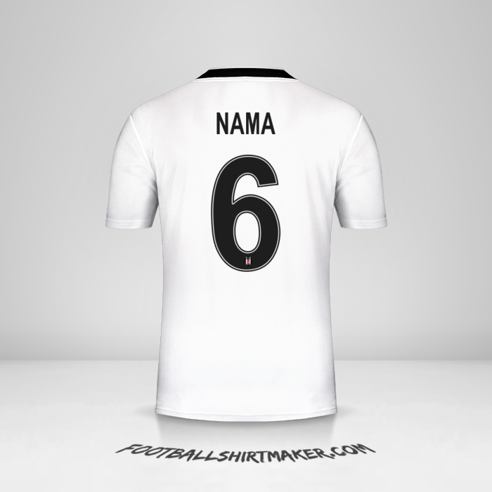 Jersey Besiktas JK Cup 2019/20 -  nama - 6