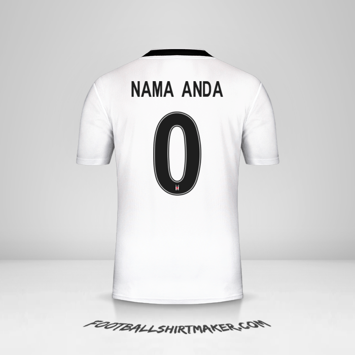 Jersey Besiktas JK Cup 2019/20 -  nama anda - 0