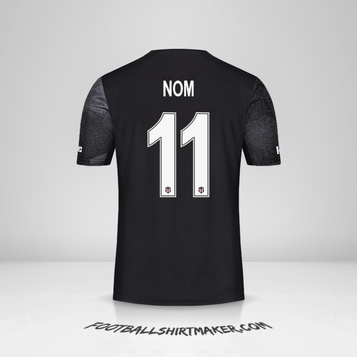 Maillot Besiktas JK Cup 2019/20 Extérieur -  nom - 11