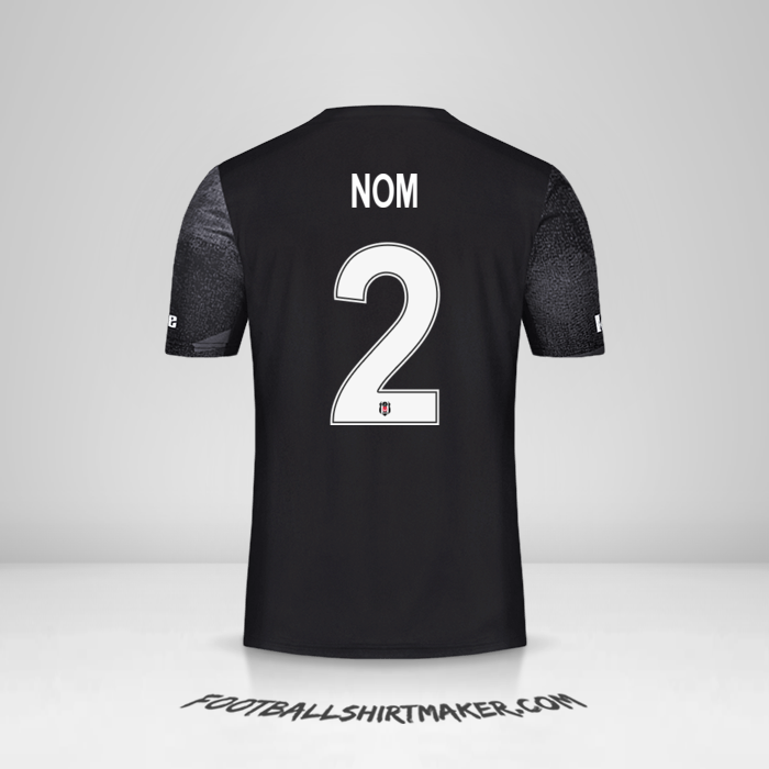 Maillot Besiktas JK Cup 2019/20 Extérieur -  nom - 2
