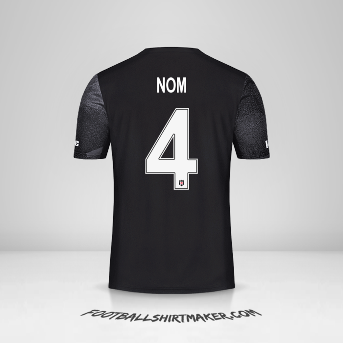 Maillot Besiktas JK Cup 2019/20 Extérieur -  nom - 4