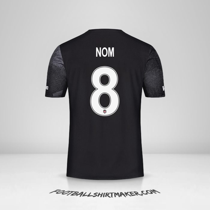 Maillot Besiktas JK Cup 2019/20 Extérieur -  nom - 8