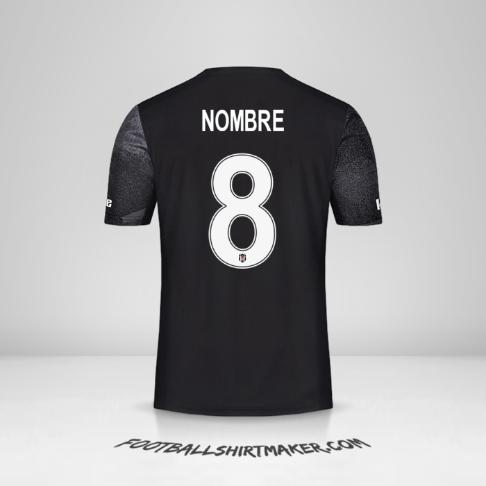 Jersey Besiktas JK Cup 2019/20 Visita -  nombre - 8