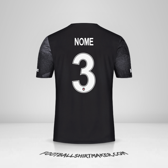 Maglia Besiktas JK Cup 2019/20 Seconda -  nome - 3