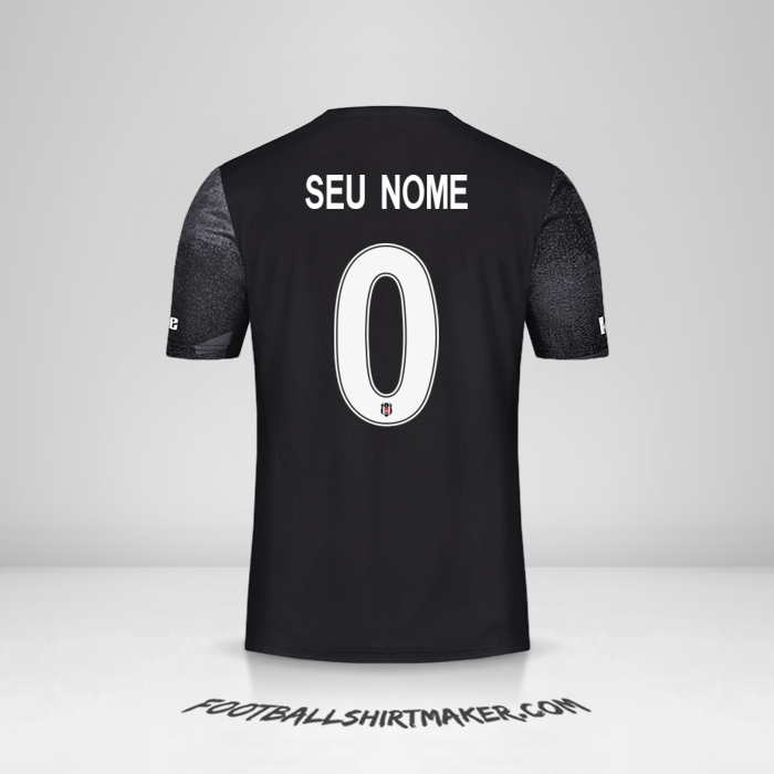 Camisa Besiktas JK Cup 2019/20 II -  seu nome - 0