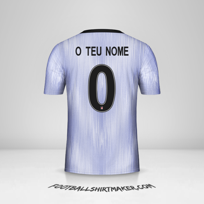 Camisola Besiktas JK Cup 2019/20 III -  o teu nome - 0