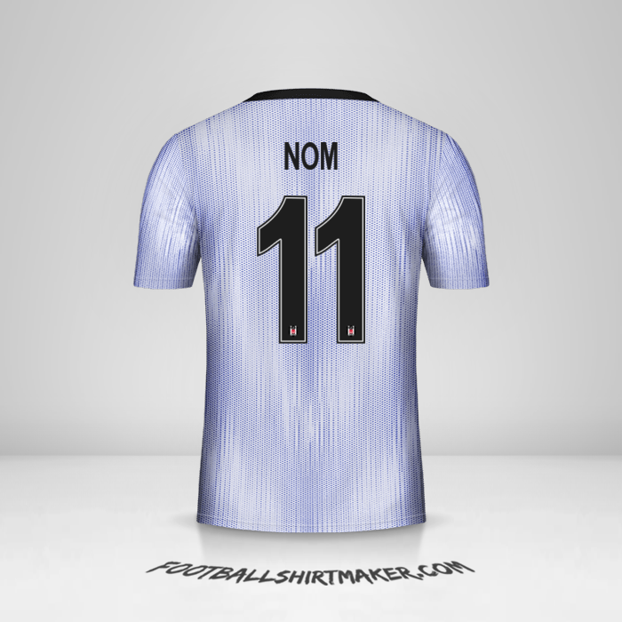 Maillot Besiktas JK Cup 2019/20 Troisième -  nom - 11
