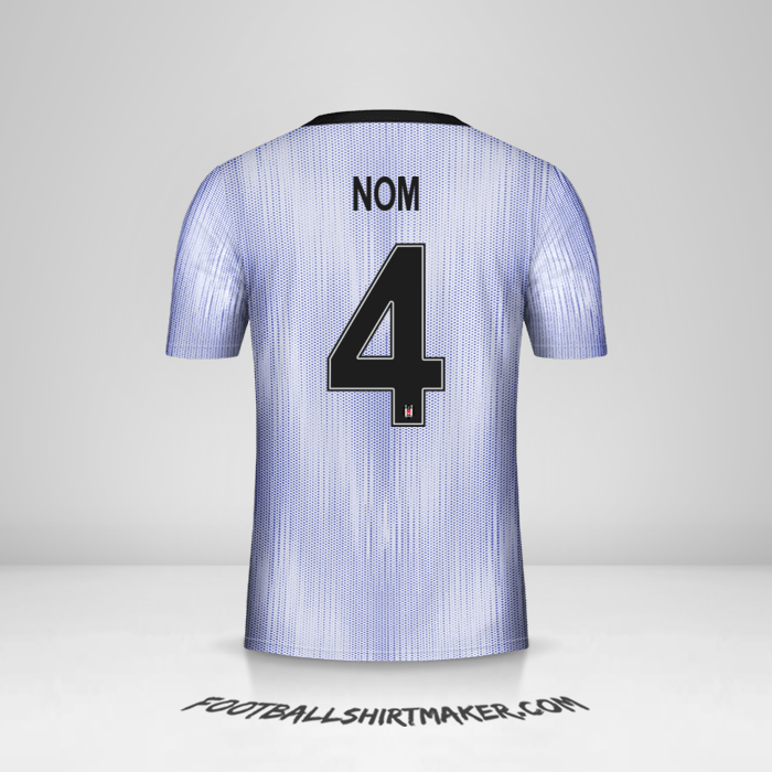 Maillot Besiktas JK Cup 2019/20 Troisième -  nom - 4