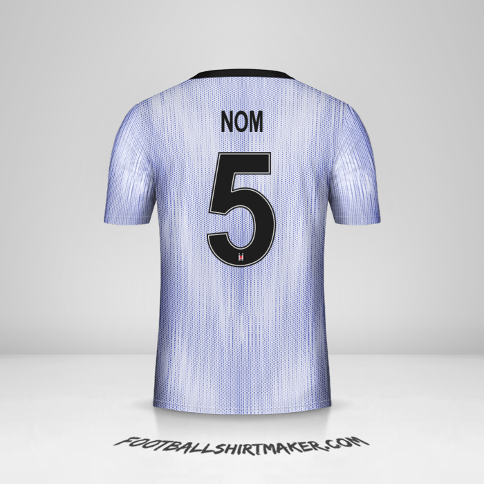 Maillot Besiktas JK Cup 2019/20 Troisième -  nom - 5