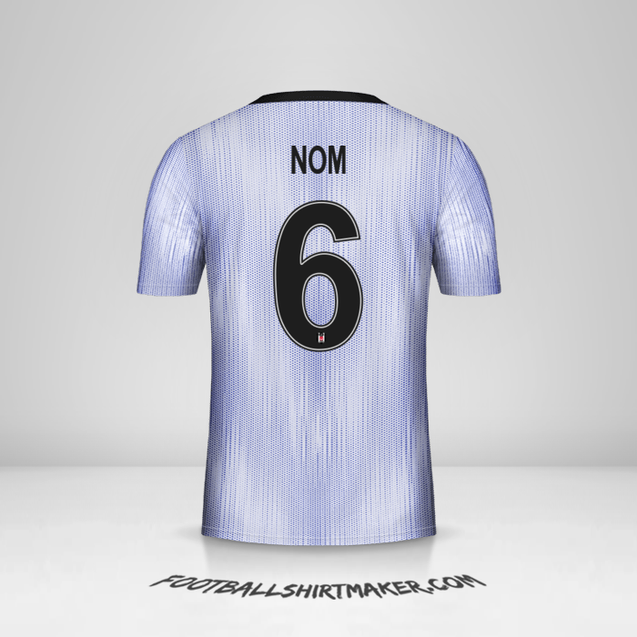 Maillot Besiktas JK Cup 2019/20 Troisième -  nom - 6