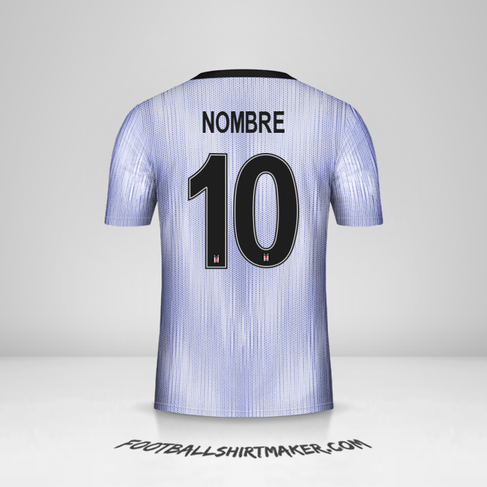 Camiseta Besiktas JK Cup 2019/20 Tercera -  nombre - 10