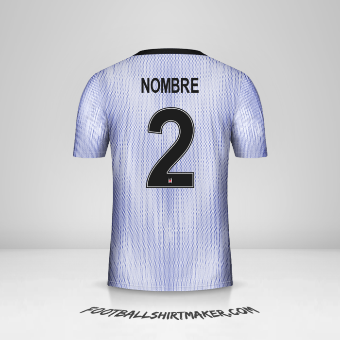 Jersey Besiktas JK Cup 2019/20 Tercera -  nombre - 2
