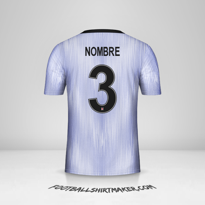 Jersey Besiktas JK Cup 2019/20 Tercera -  nombre - 3