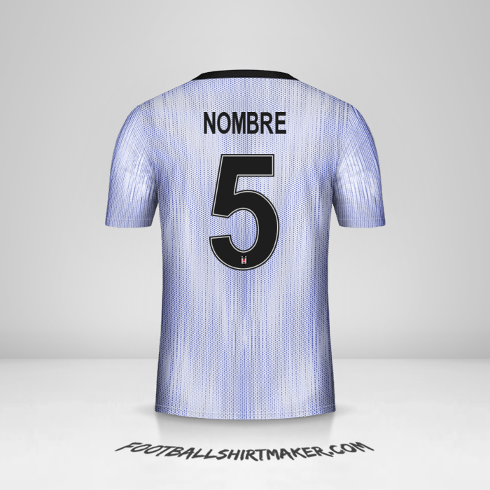 Jersey Besiktas JK Cup 2019/20 Tercera -  nombre - 5