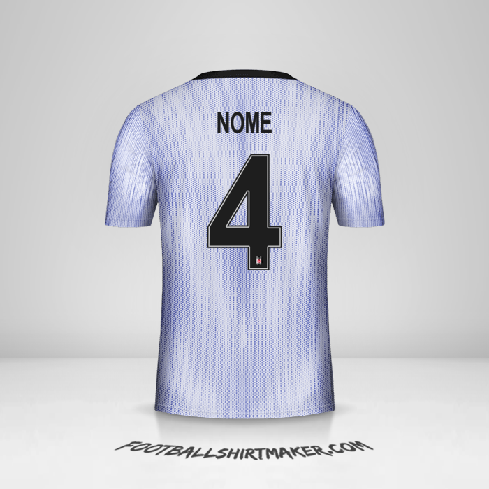 Camisa Besiktas JK Cup 2019/20 Terceira -  nome - 4