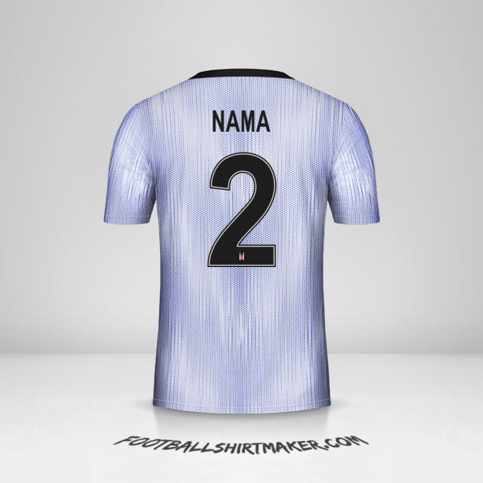 Jersey Besiktas JK Cup 2019/20 Ketiga -  nama - 2