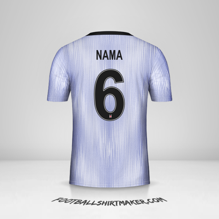 Jersey Besiktas JK Cup 2019/20 Ketiga -  nama - 6