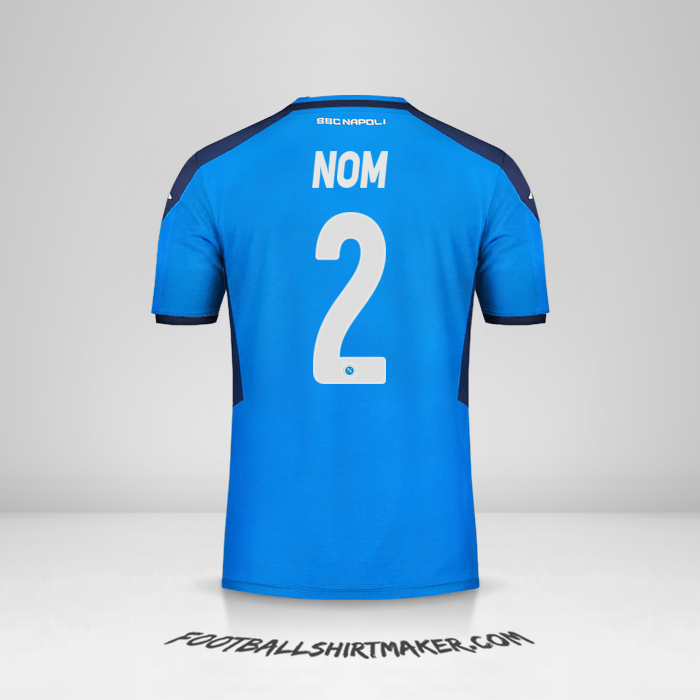 Maillot SSC Napoli Cup 2019/20 -  nom - 2