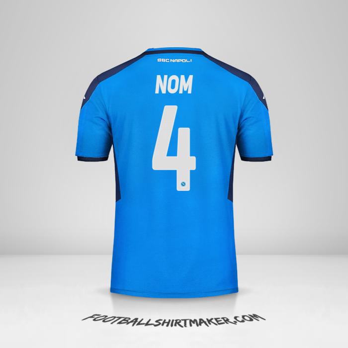 Maillot SSC Napoli Cup 2019/20 -  nom - 4