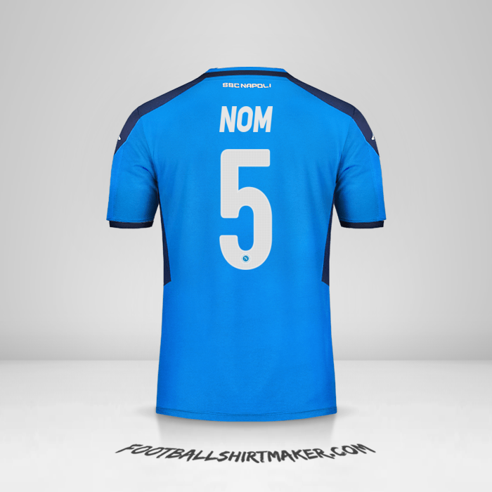 Maillot SSC Napoli Cup 2019/20 -  nom - 5