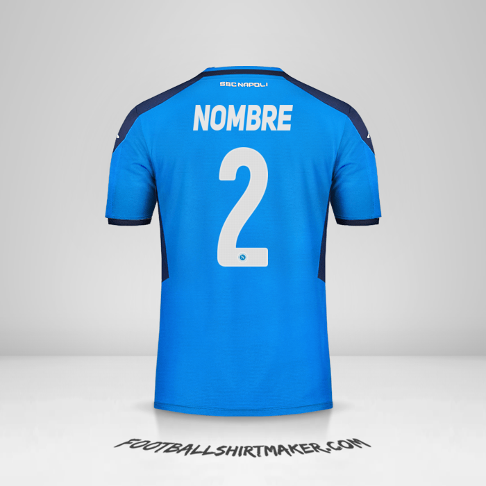 Jersey SSC Napoli Cup 2019/20 -  nombre - 2