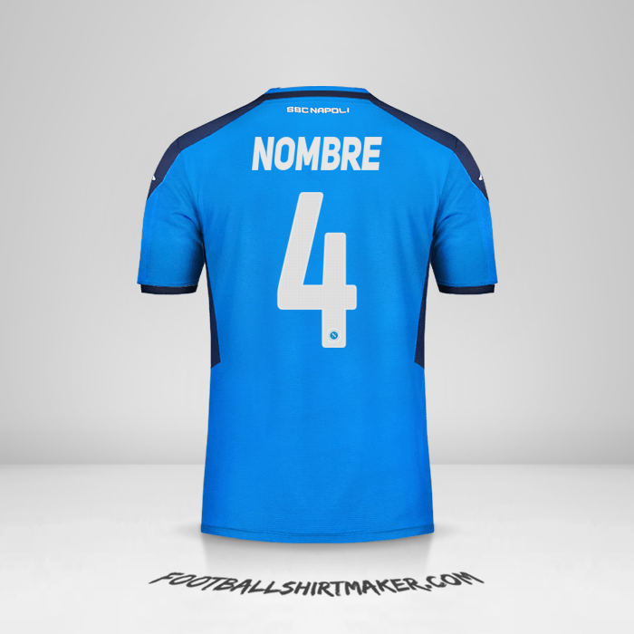 Jersey SSC Napoli Cup 2019/20 -  nombre - 4