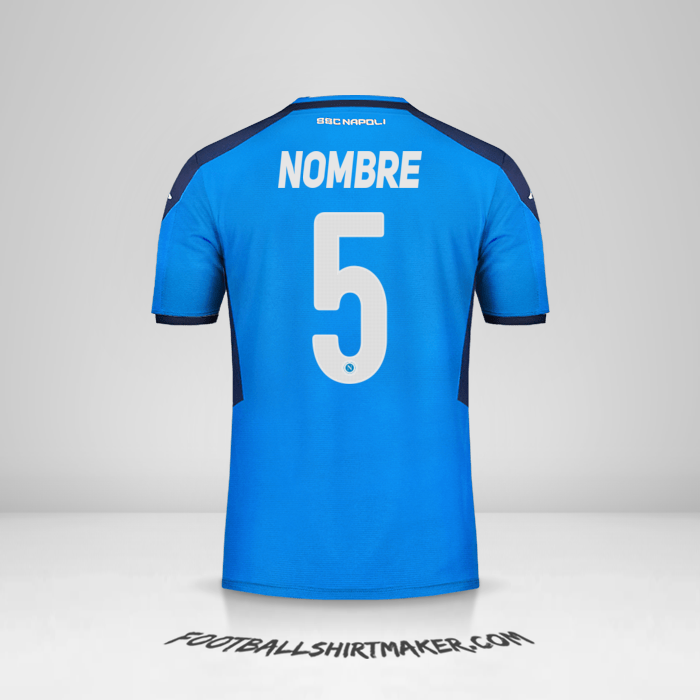 Jersey SSC Napoli Cup 2019/20 -  nombre - 5