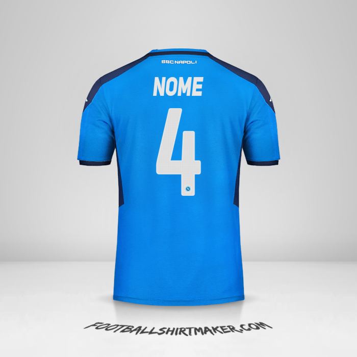 Camisa SSC Napoli Cup 2019/20 -  nome - 4