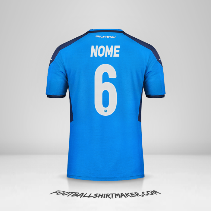 Camisa SSC Napoli Cup 2019/20 -  nome - 6