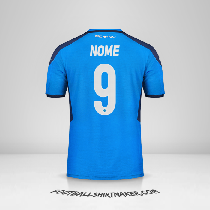 Camisa SSC Napoli Cup 2019/20 -  nome - 9