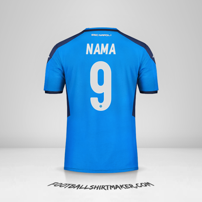Jersey SSC Napoli Cup 2019/20 -  nama - 9