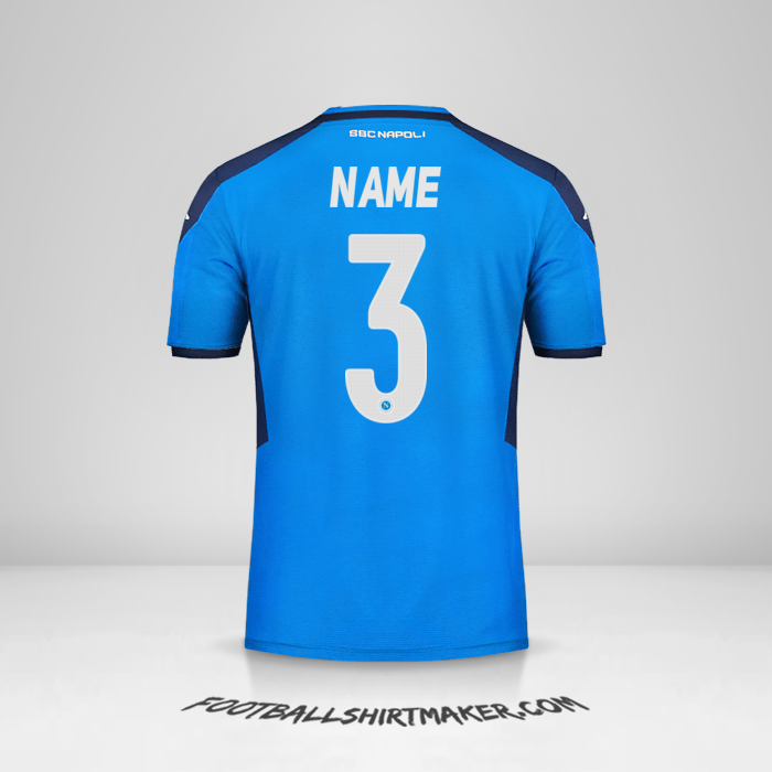 Trikot SSC Napoli Cup 2019/20 -  name - 3