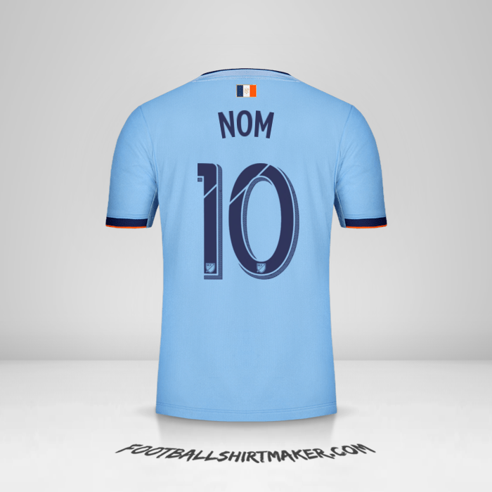 Maillot New York City FC 2019 -  nom - 10