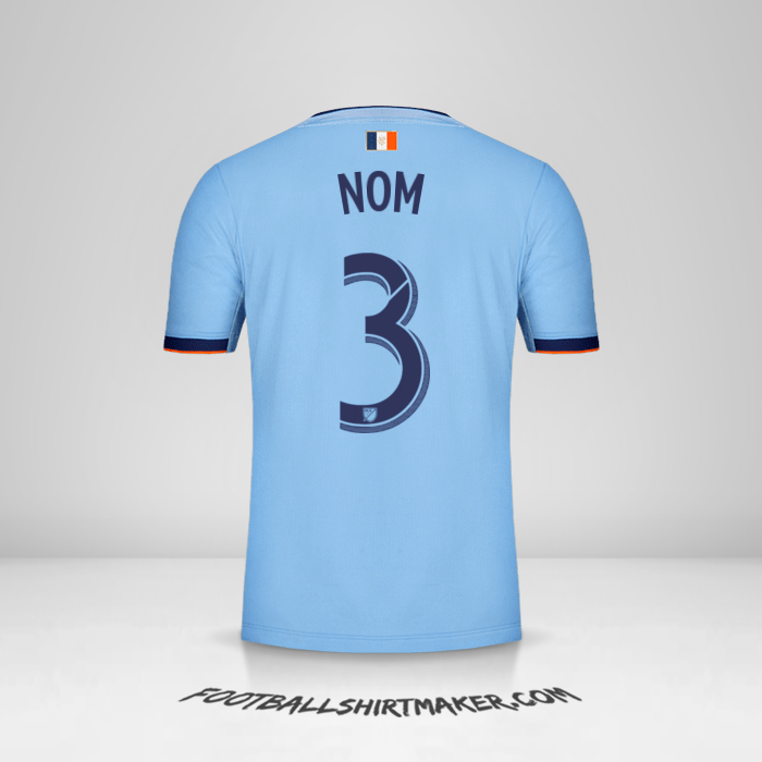 Maillot New York City FC 2019 -  nom - 3
