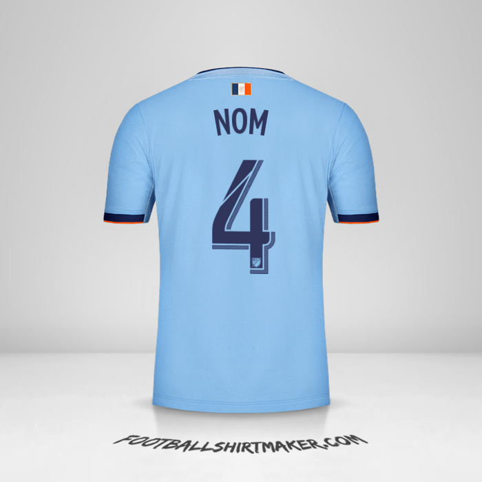 Maillot New York City FC 2019 -  nom - 4