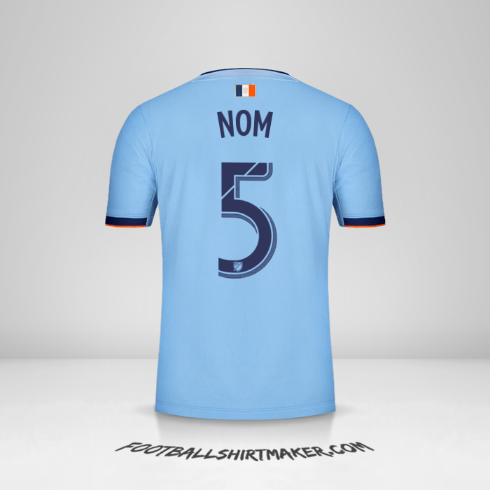 Maillot New York City FC 2019 -  nom - 5