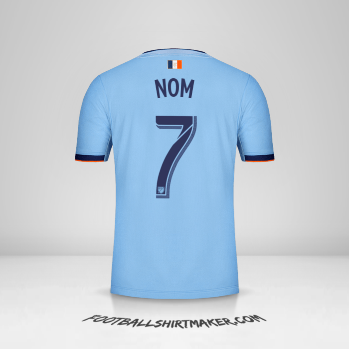 Maillot New York City FC 2019 -  nom - 7