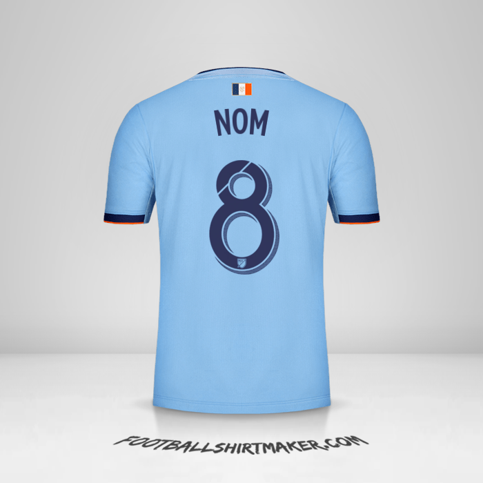 Maillot New York City FC 2019 -  nom - 8